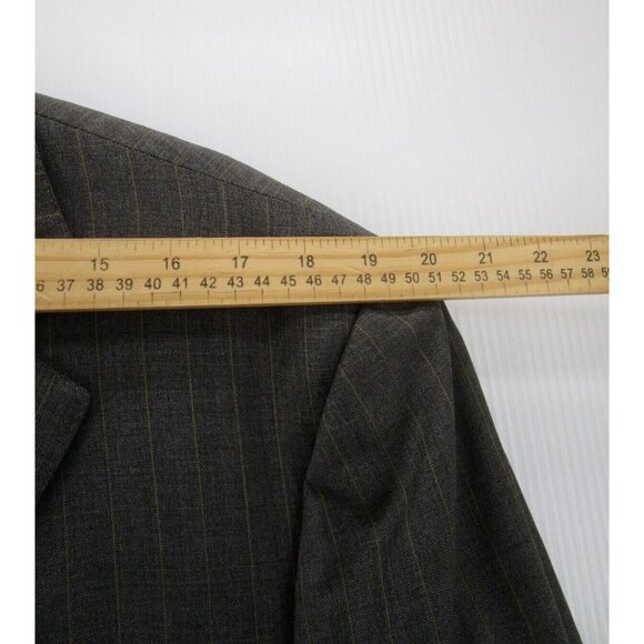 Sartoria Partenopea Sport Coat 44 Striped Napoli Blazer Wool Jacket * - Picture 7 of 13